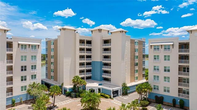 a view of a city with ocean view