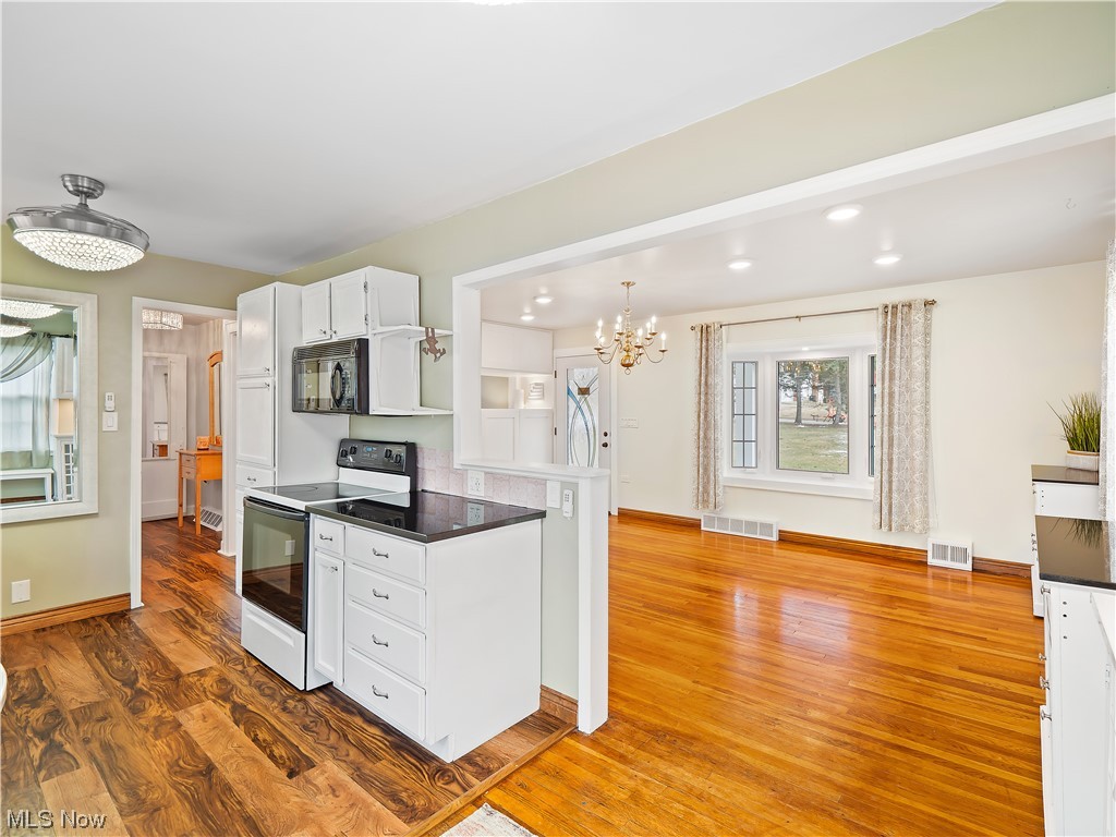 448 South Miller Road Akron, OH 44333 - Photo 10 of 50 Eat in kitchen area flows into living/dining room