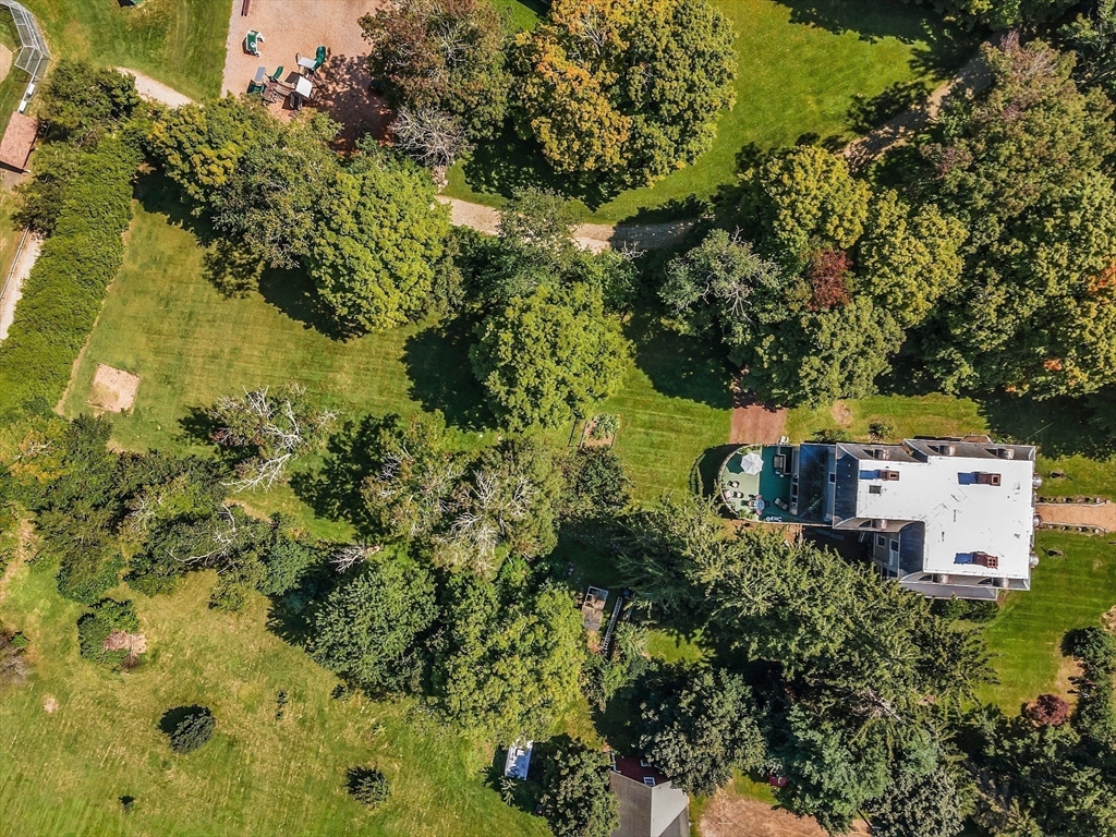 2 West Main Street Brookfield, MA 01506 - Photo 10 of 42 an aerial view of a house with a yard