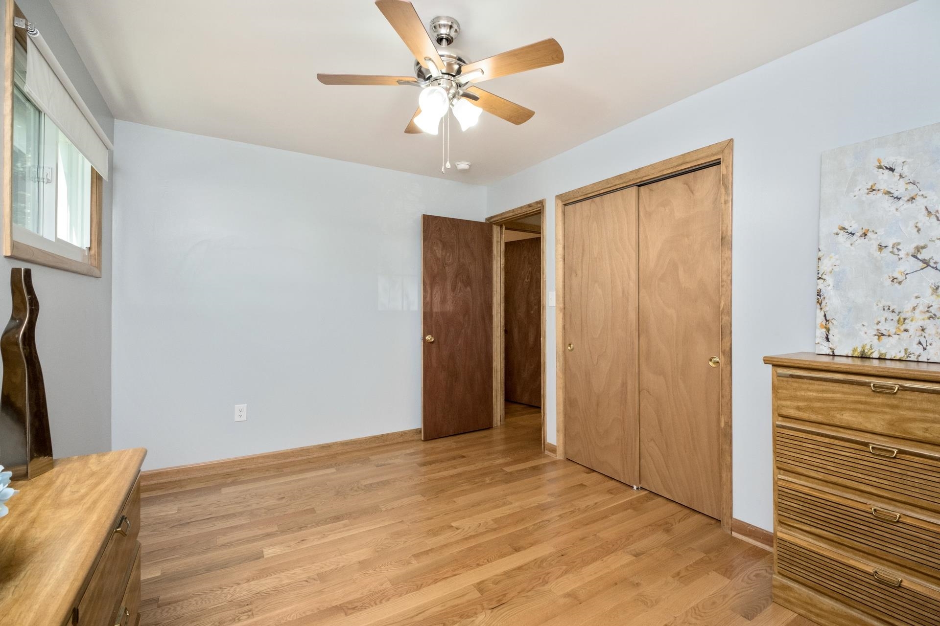 213 Link Road Waynesboro, VA 22980 - Photo 18 of 46 a view of livingroom with hardwood floor and ceiling fan