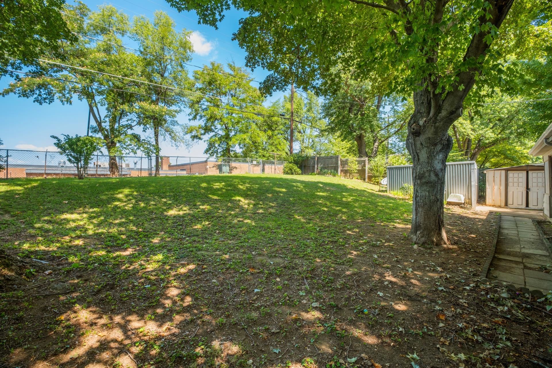 213 Link Road Waynesboro, VA 22980 - Photo 28 of 46 a view of backyard with large trees