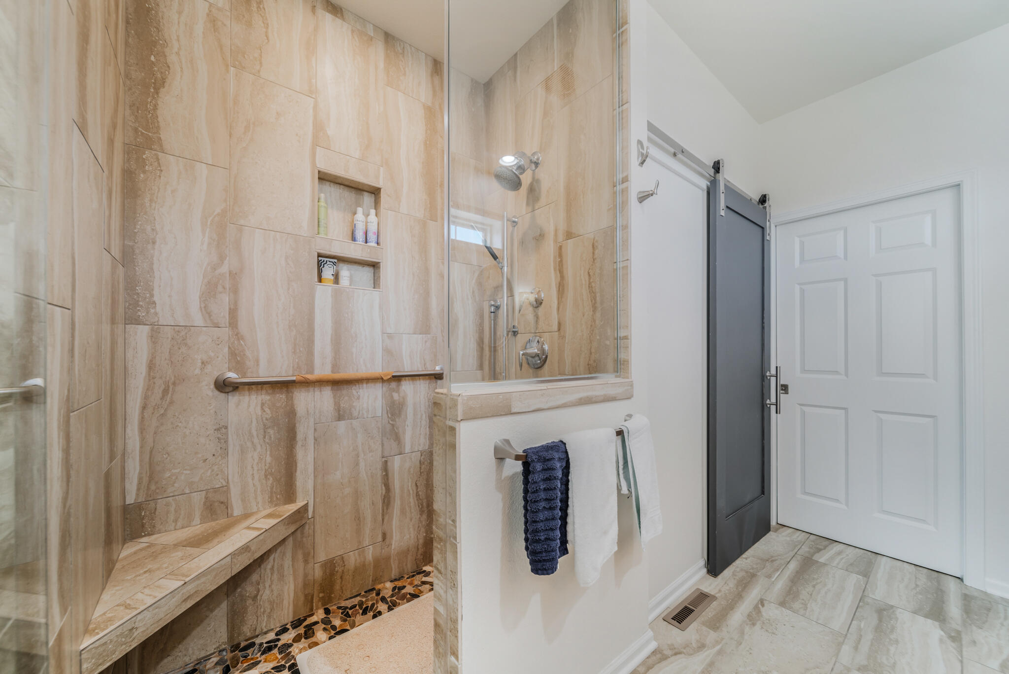 4525 Alyssa Lane Sheboygan, WI 53083 - Photo 14 of 36 Primary Bath Shower area