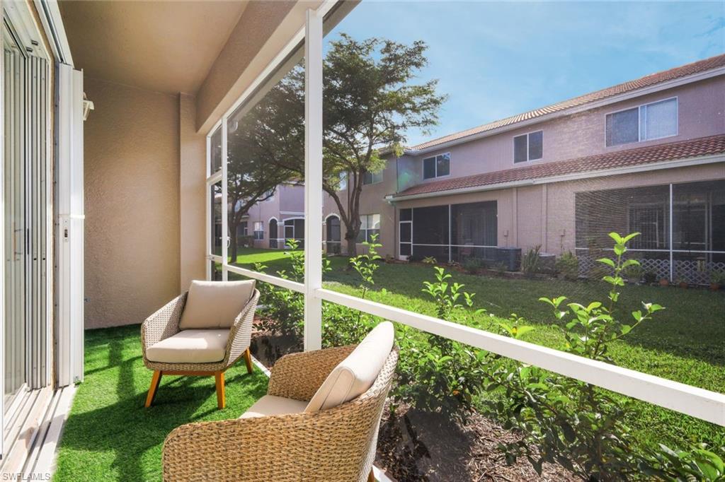 10004 Ravello Boulevard Fort Myers, FL 33905 - Photo 27 of 42 a view of balcony with furniture