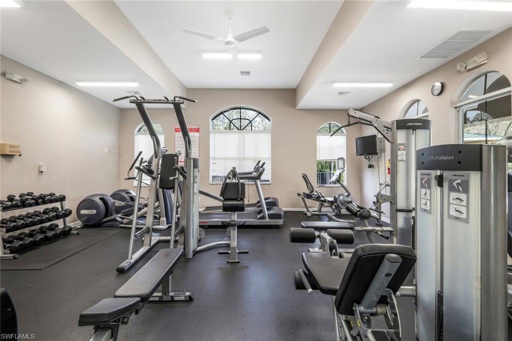 10004 Ravello Boulevard Fort Myers, FL 33905 - Photo 36 of 42 a view of a room with gym equipment
