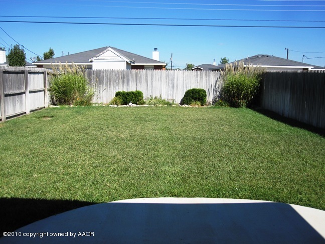 1140 Shasta Drive Amarillo, TX 79110 - Photo 3 of 23 a view of a back yard