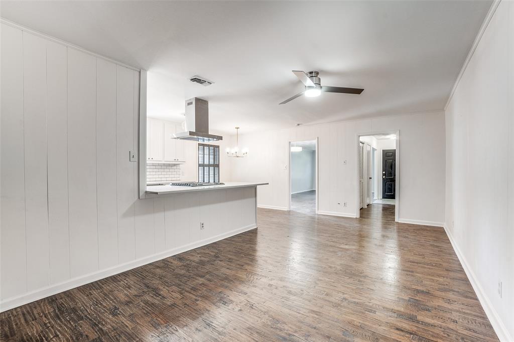 2314 Springhill Drive Dallas, TX 75228 - Photo 10 of 27 Open-concept den-kitchen areas in back of house for added privacy