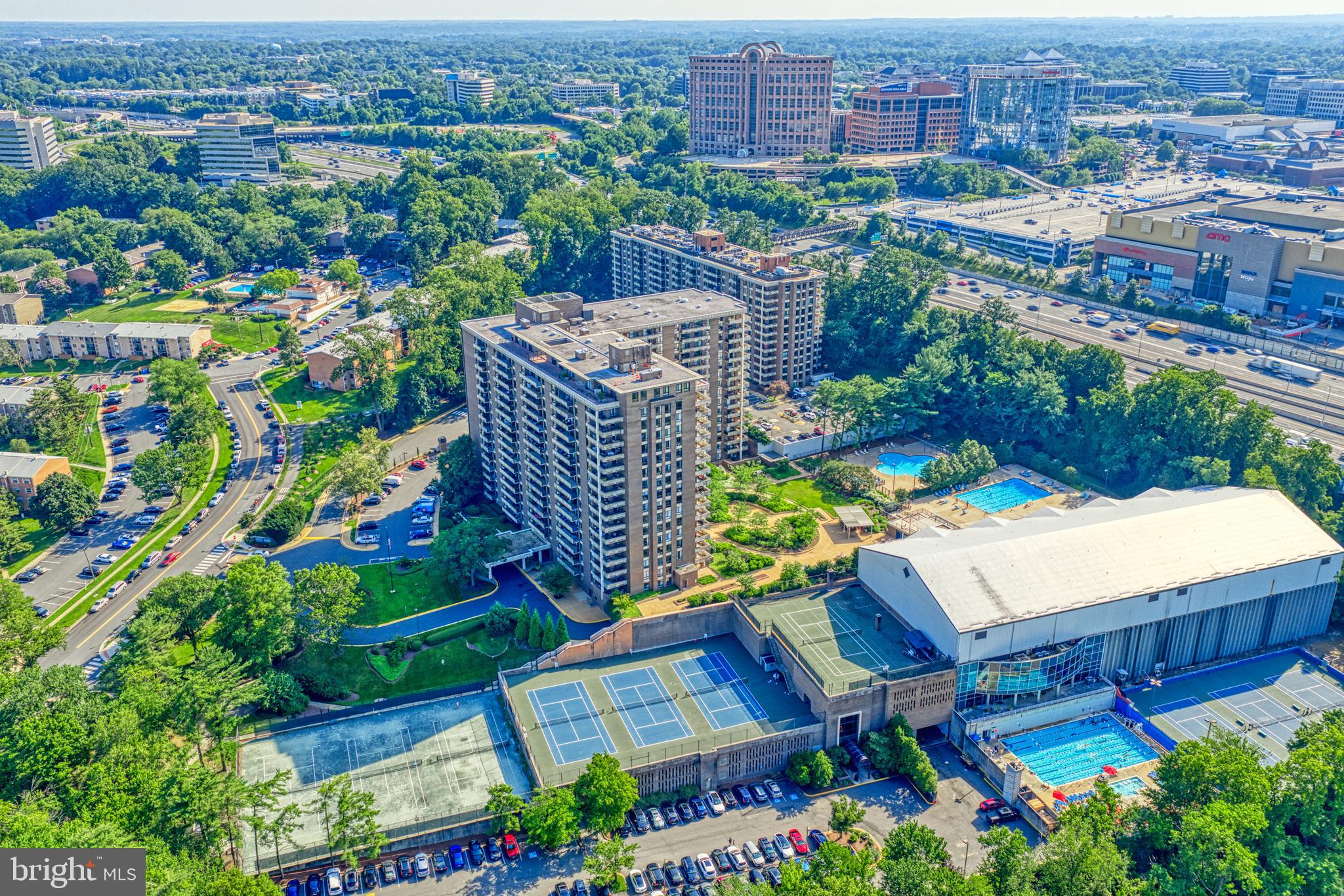 1800 Old Meadow Road, Unit 218 McLean, VA 22102 - Photo 57 of 57 Note the bike/pedestrian bridge to Tysons