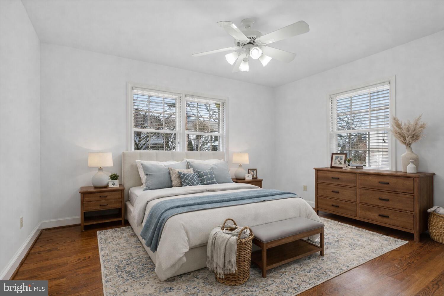 2420 Cameron Mills Road Alexandria, VA 22302 - Photo 23 of 45 a bedroom with a bed and a dresser