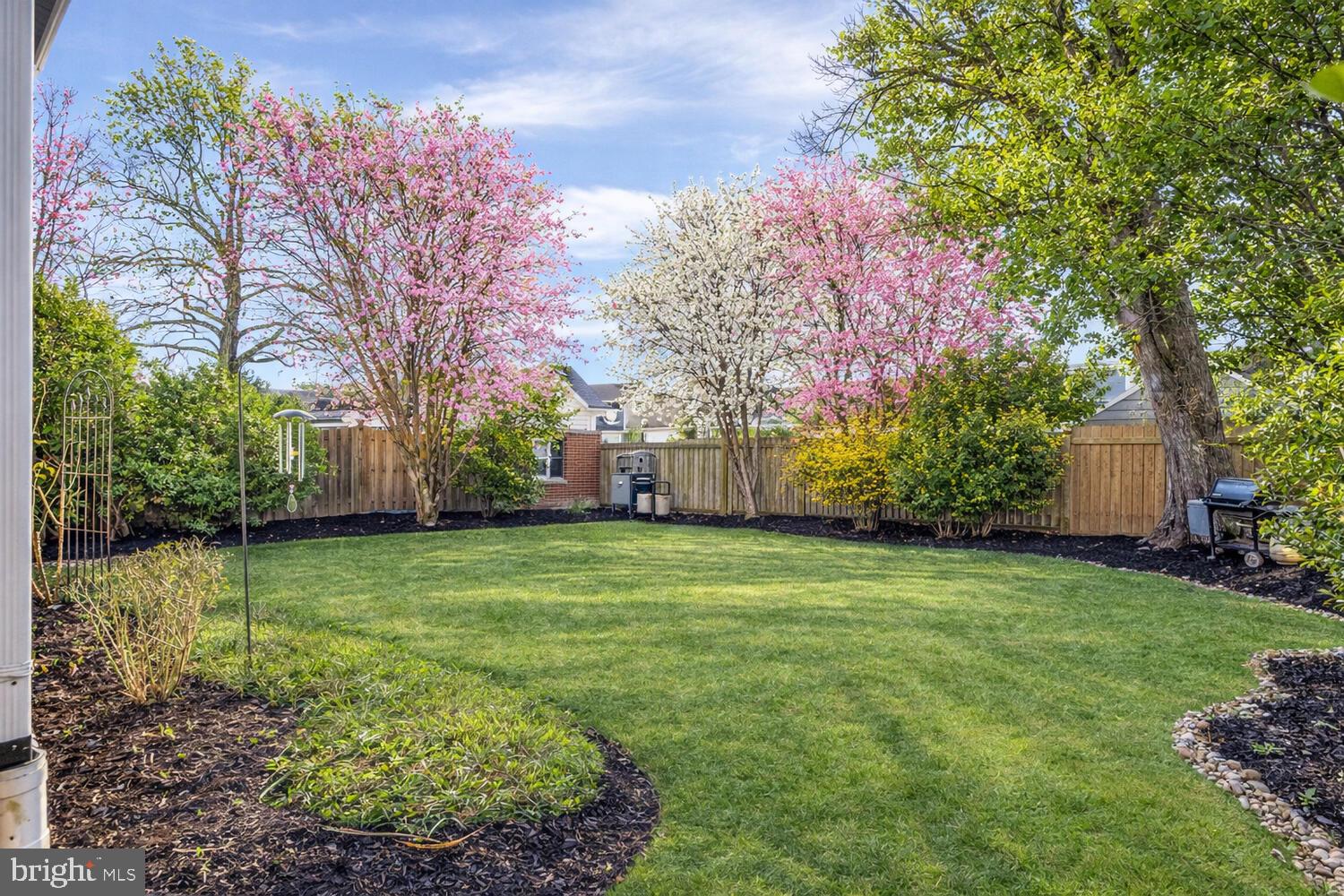 2420 Cameron Mills Road Alexandria, VA 22302 - Photo 44 of 45 a backyard of a house with lots of green space
