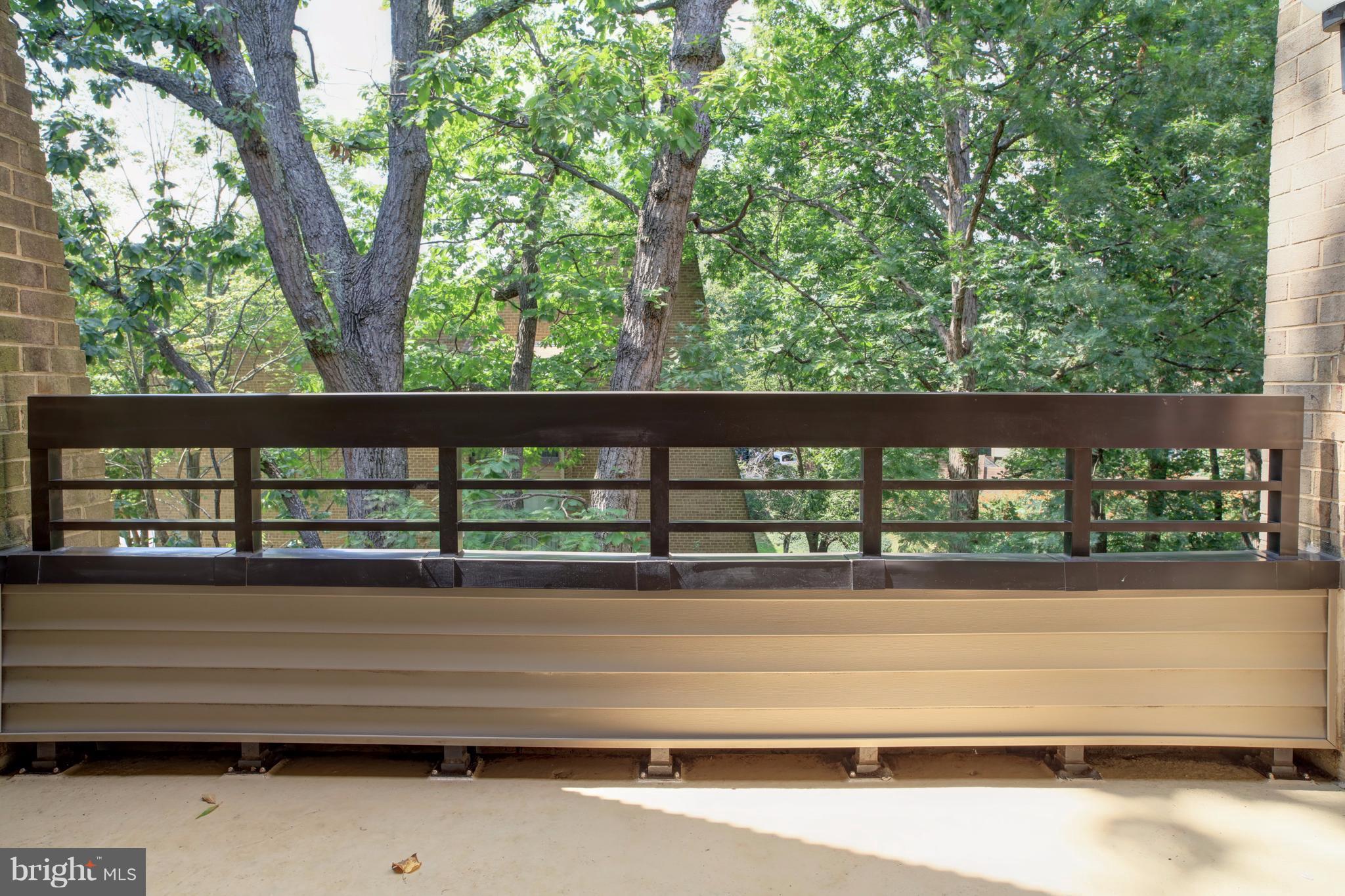 11616 Ivystone Court, Unit 301 Reston, VA 20191 - Photo 19 of 29 a view of a bench in the balcony