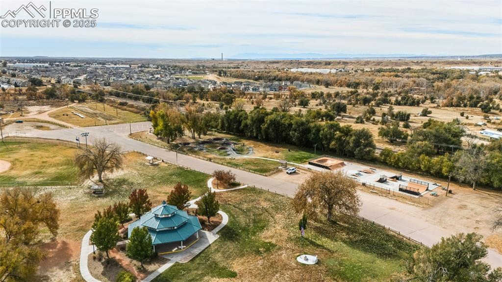 212 South Reed Street Fountain, CO 80817 - Photo 12 of 13 an aerial view of residential houses with outdoor space