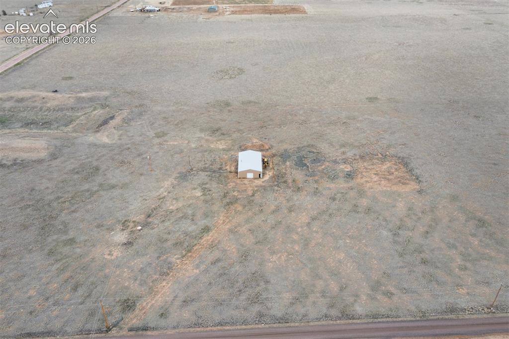 33455 Fossinger Road Yoder, CO 80864 - Photo 22 of 30 Aerial view with a rural view