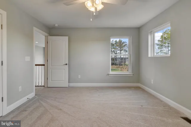 a view of a balcony with a hardwood