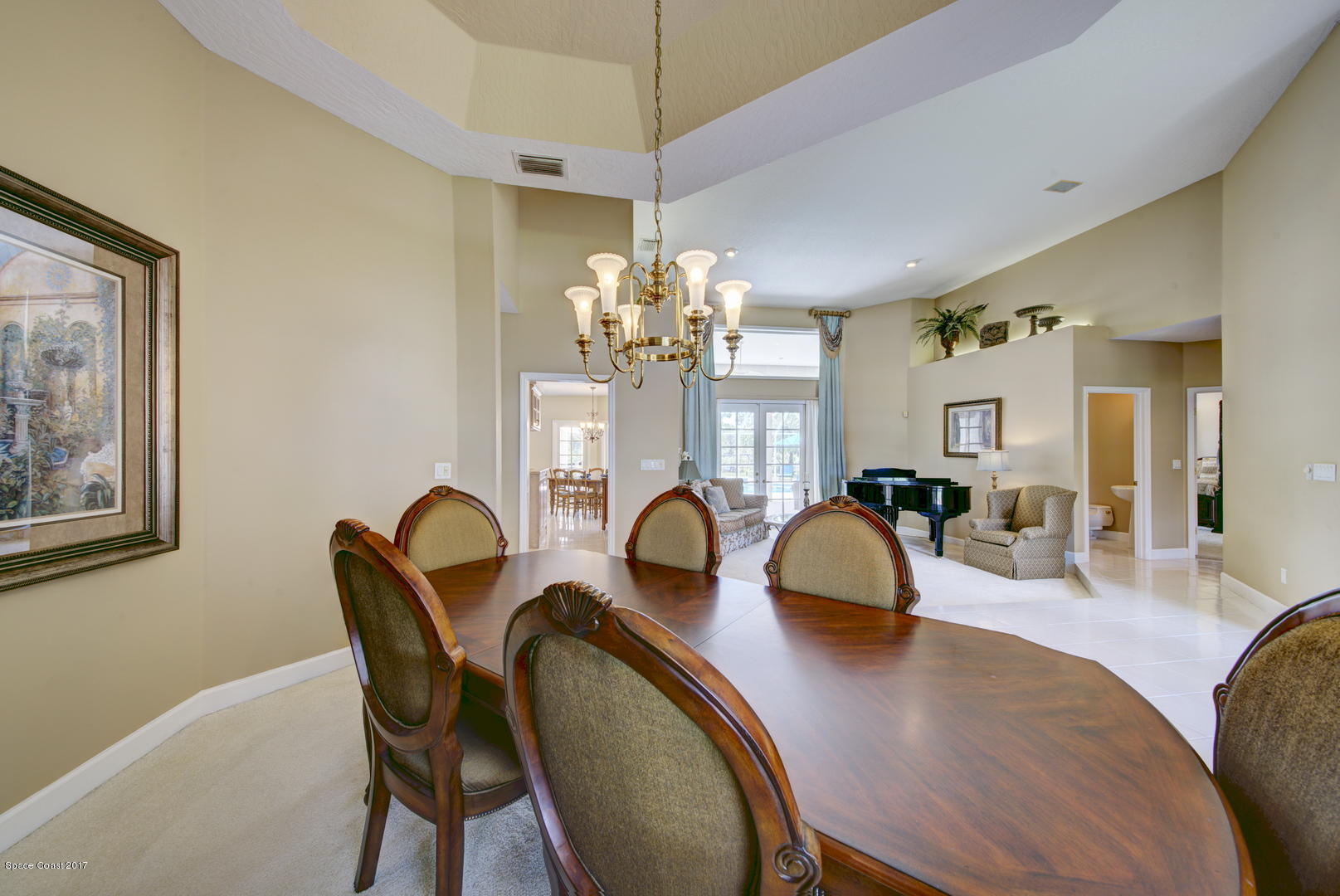 3755 Big Pine Road Melbourne, FL 32934 - Photo 12 of 73 Dining & Living Rooms