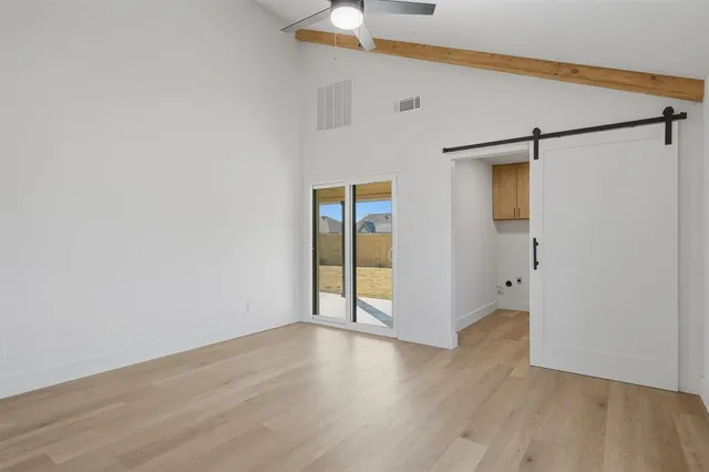 a view of front door