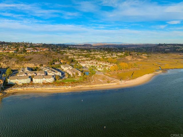 a view of an ocean and beach