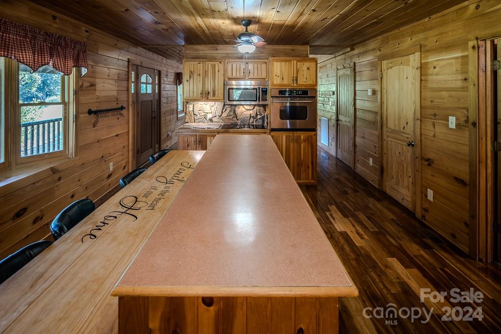 3346 Clarks Chapel Road Lenoir, NC 28645 - Photo 22 of 48 a view of a living room with a large window