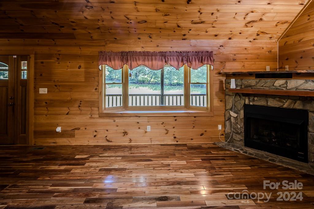 3346 Clarks Chapel Road Lenoir, NC 28645 - Photo 29 of 48 a room with fireplace and window