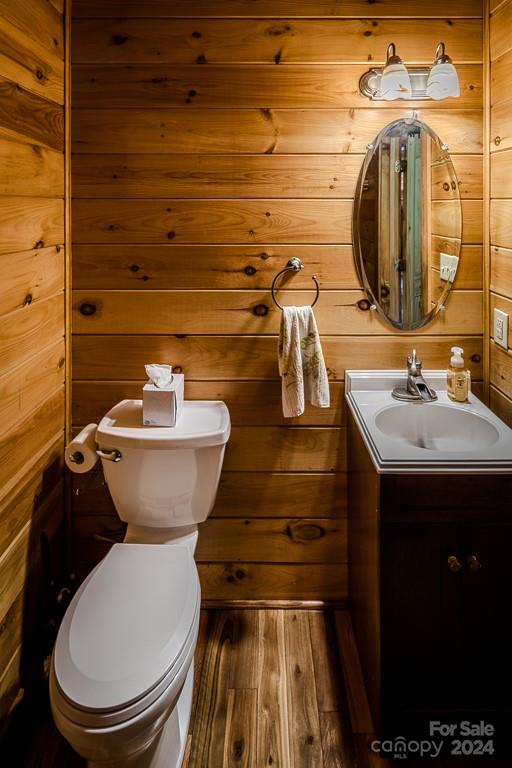 3346 Clarks Chapel Road Lenoir, NC 28645 - Photo 44 of 48 a bathroom with a toilet sink and mirror