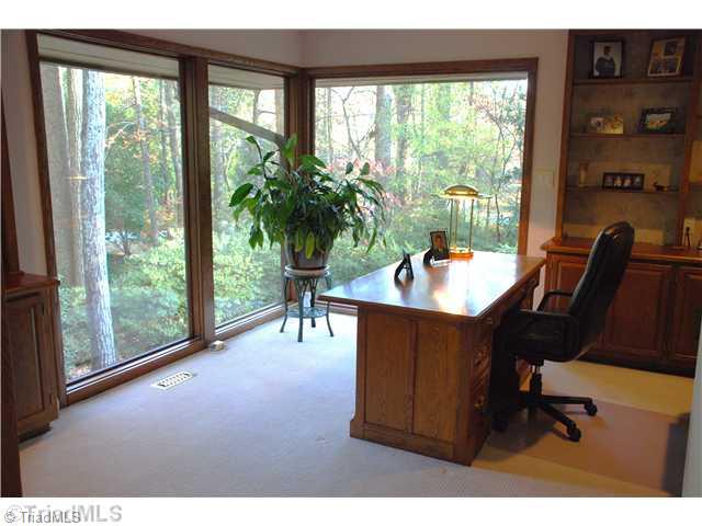 5500 East Rockingham Road Greensboro, NC 27407 - Photo 8 of 16 Other. Everyone loves this office! Off the foyer and perfect size. Two built-in book shelves with cabinet storage. Of course, more great views!