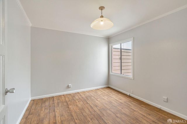 wooden floor in an empty room