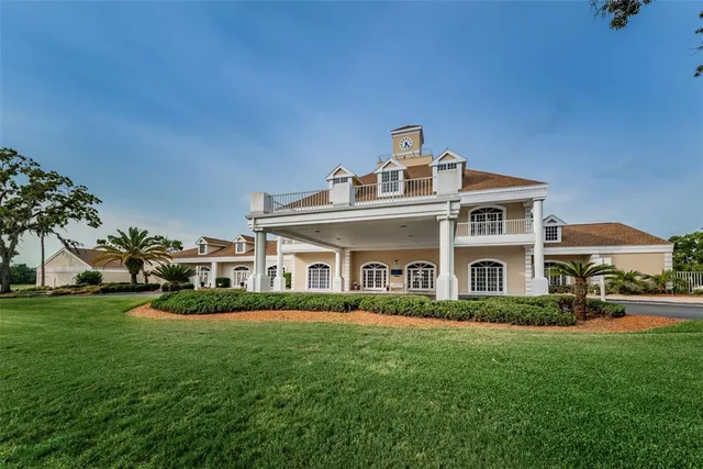 a view of a park with plants and trees