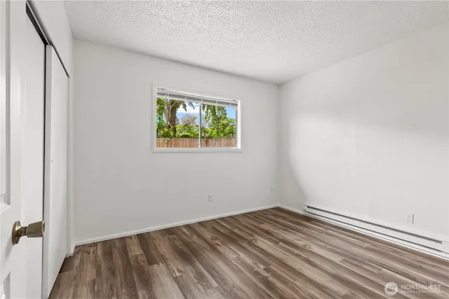 wooden floor in an empty room