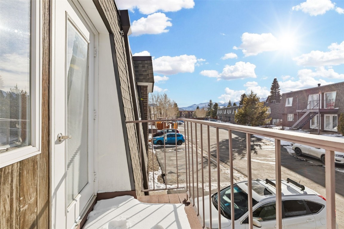 240 La Bonte Street, Unit 47 Dillon, CO 80435 - Photo 23 of 34 a view of a balcony with city view