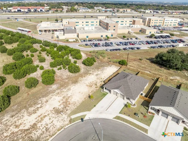 a view of a city with ocean