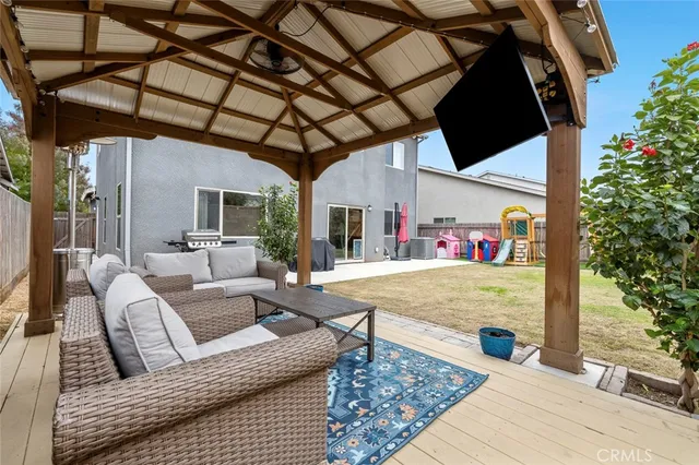 a view of swimming pool with outdoor space