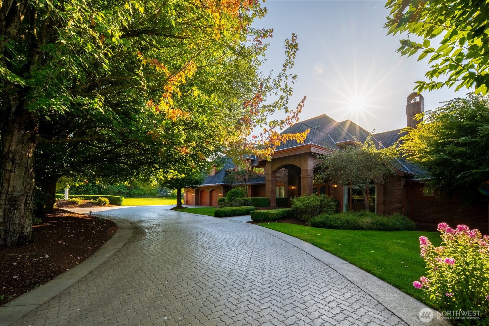 7349 Old Guide Road Ferndale, WA 98248 - Photo 1 of 40 a view of a white house with a big yard and potted plants