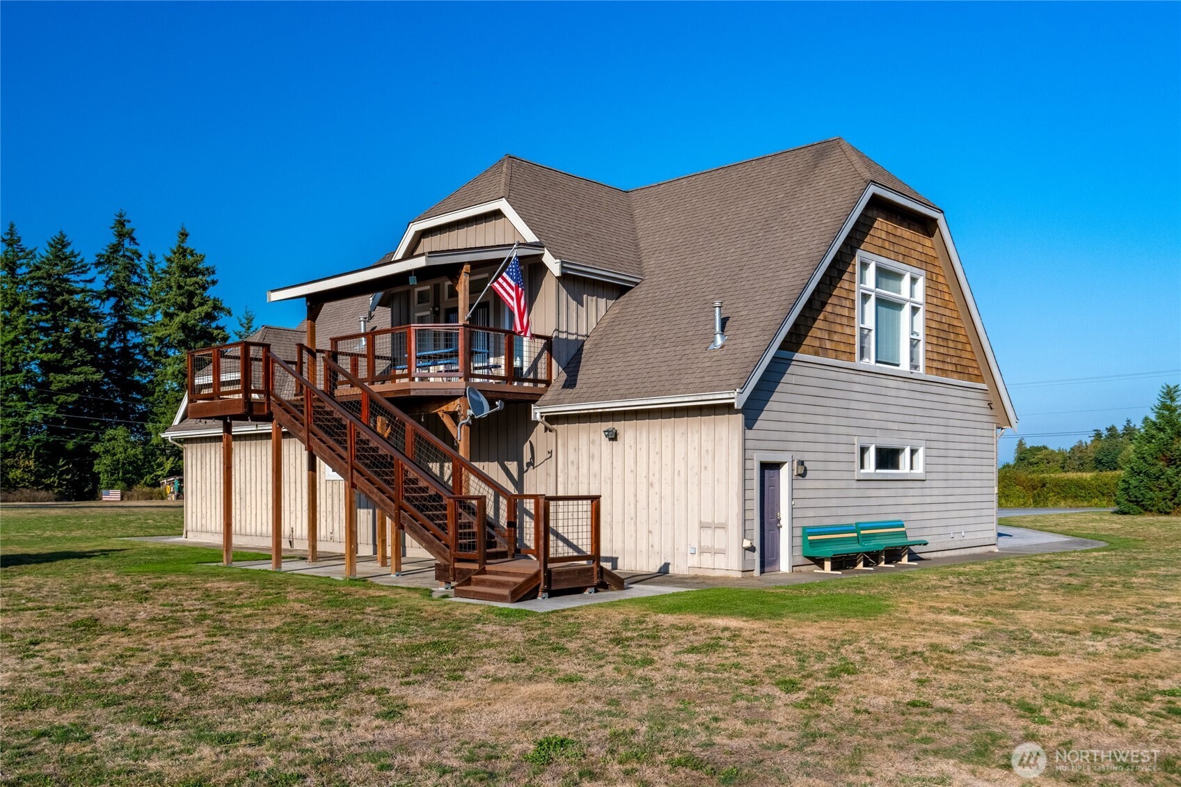 7349 Old Guide Road Ferndale, WA 98248 - Photo 35 of 40 a view of a house with a yard