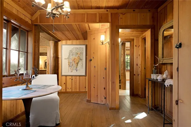 a room with furniture and a window