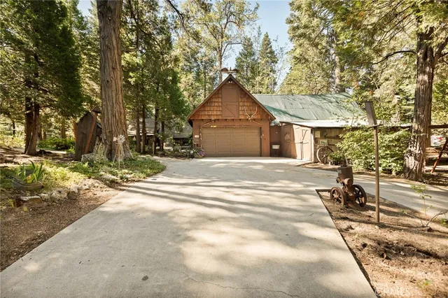 a house with a outdoor space