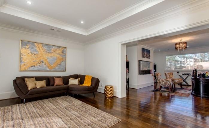 Undisclosed Address Milton, GA 30004 - Photo 47 of 118 a living room with furniture and wooden floor