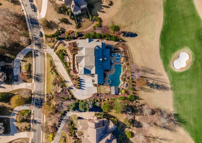 Undisclosed Address Milton, GA 30004 - Photo 5 of 118 a bird view of a house with a yard