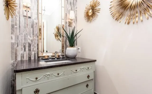 a view of a dining room with furniture large windows and wooden floor