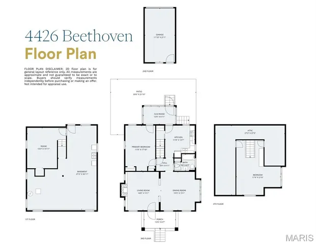 $255,000 | 4426 Beethoven Avenue, St. Louis, MO 63116