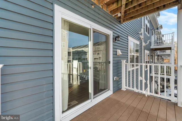 a view of a house with a glass door