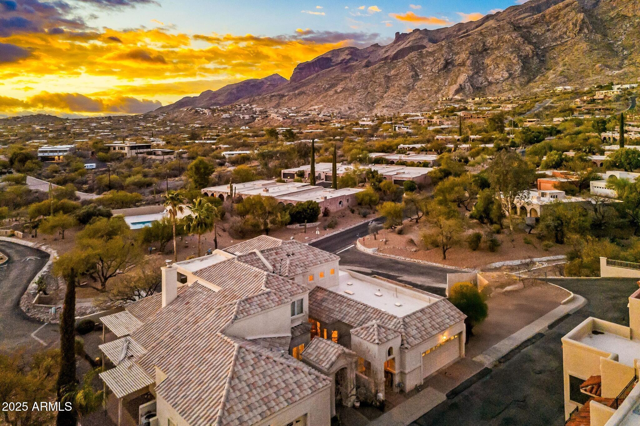 6547 North Turnberry Drive Tucson, AZ 85718 - Photo 2 of 51 an aerial view of residential houses with outdoor space