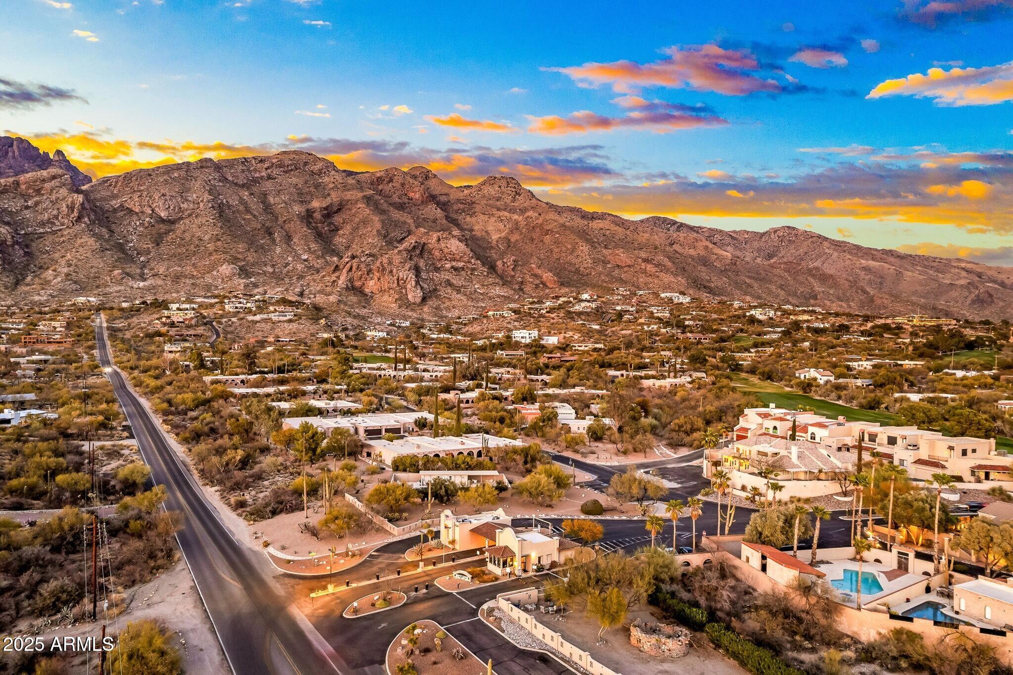 6547 North Turnberry Drive Tucson, AZ 85718 - Photo 45 of 51 an aerial view of residential houses with outdoor space