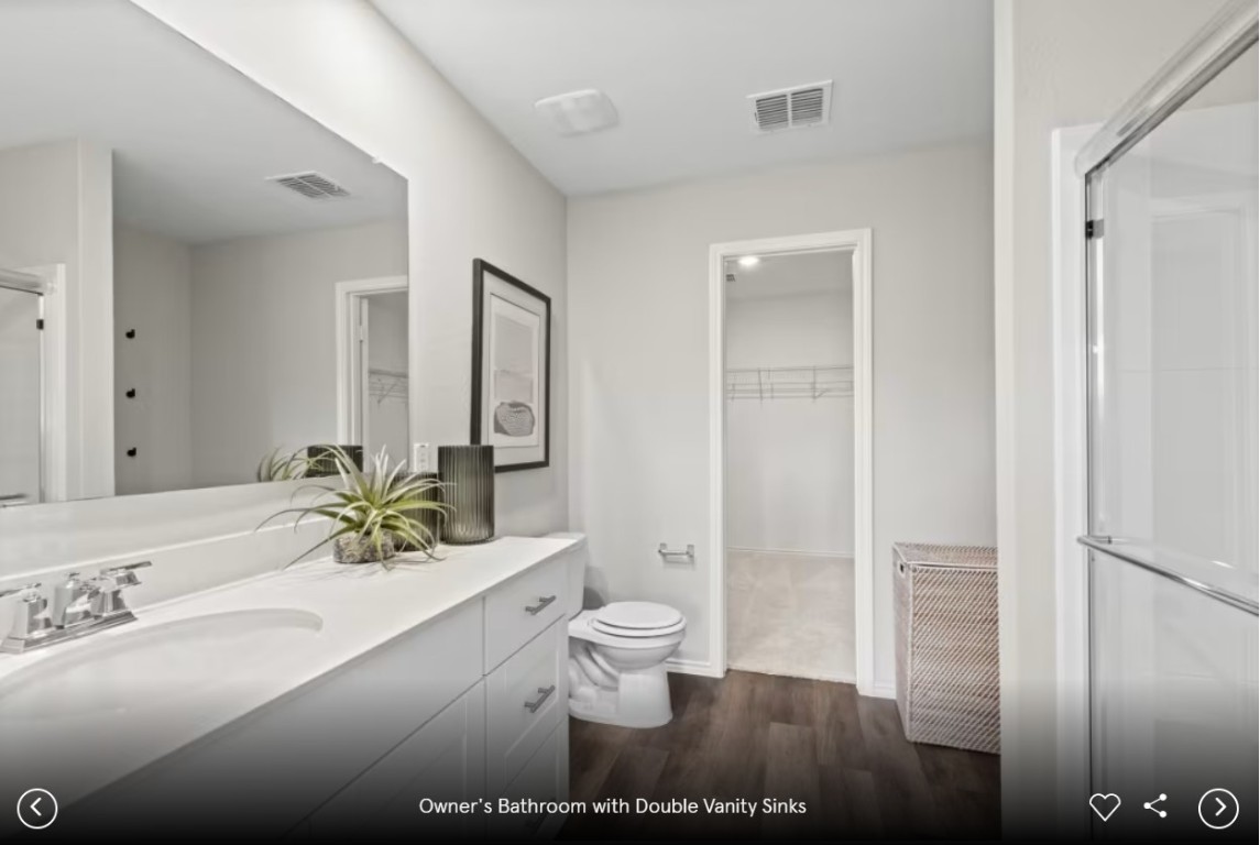 5218 Monarda Mint Drive Austin, TX 78653 - Photo 9 of 9 Interior photos- Photo of Pulte model home with same floor plan, not of actual home listed.