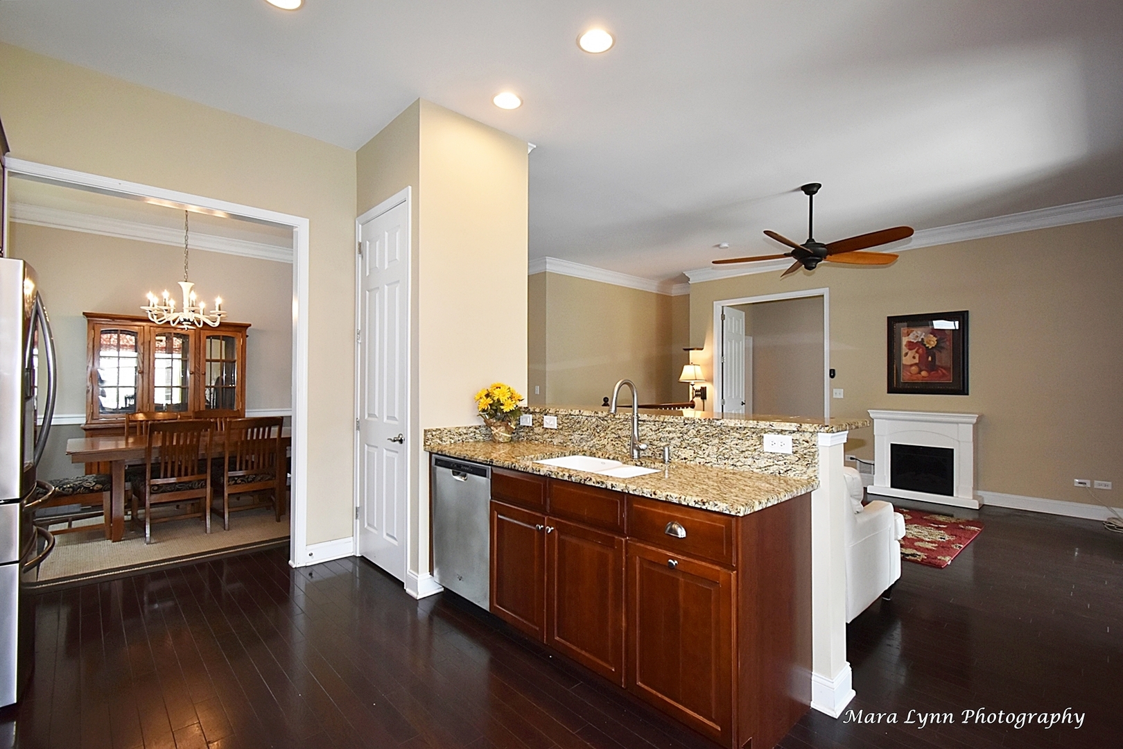 3881 Valhalla Drive Elgin, IL 60124 - Photo 14 of 39 a kitchen with a stove and wooden floor