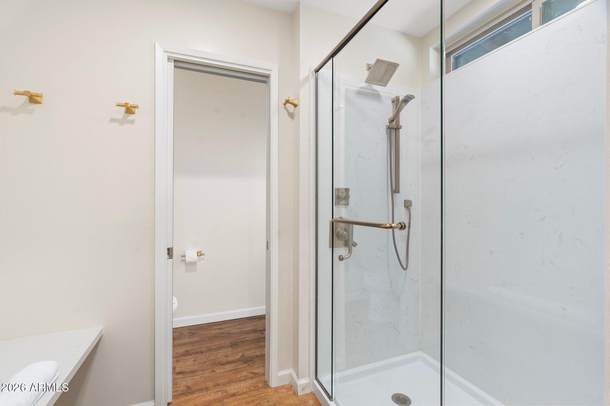 40 Mission Road Sedona, AZ 86336 - Photo 49 of 75 a bathroom with a shower