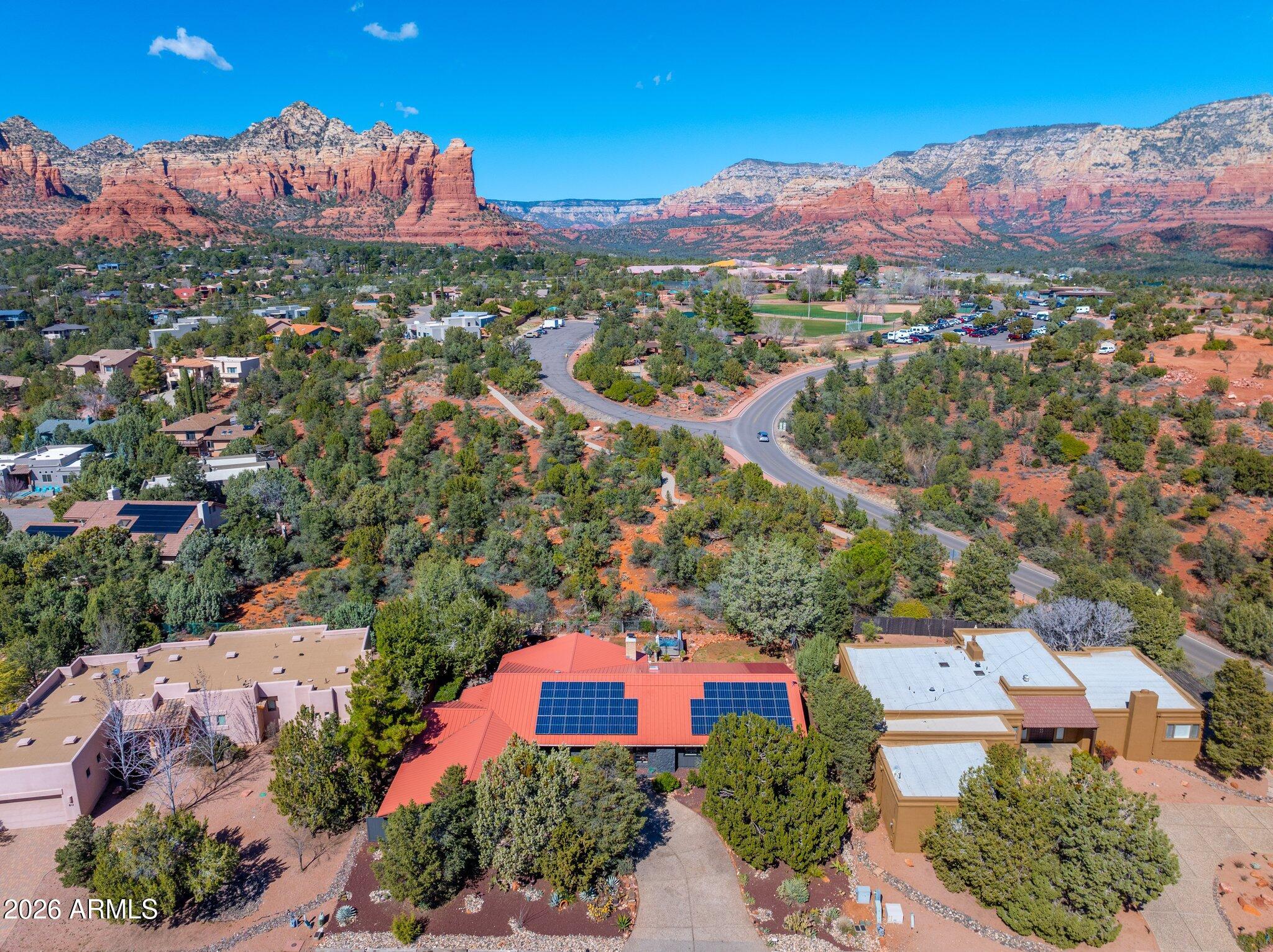 40 Mission Road Sedona, AZ 86336 - Photo 74 of 75 a view of a city