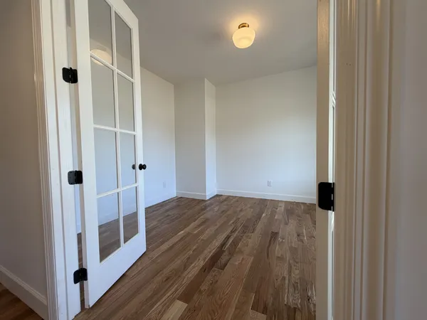 a view of front door