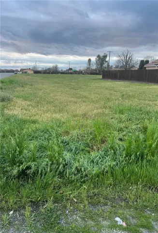 a view of yard with ocean