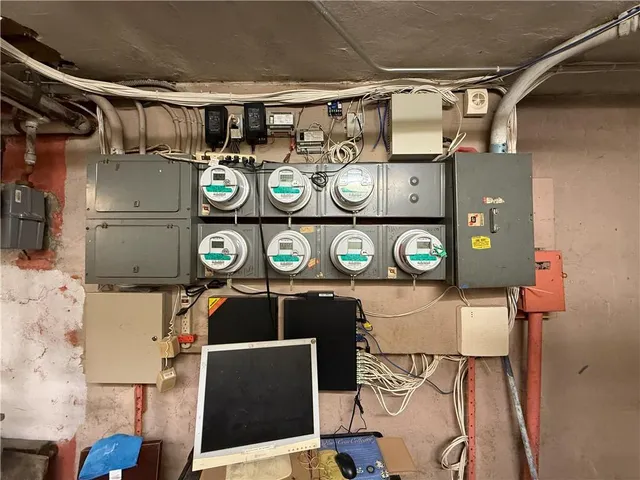 a view of storage and utility room