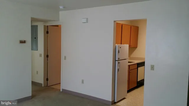 a view of kitchen and utility room