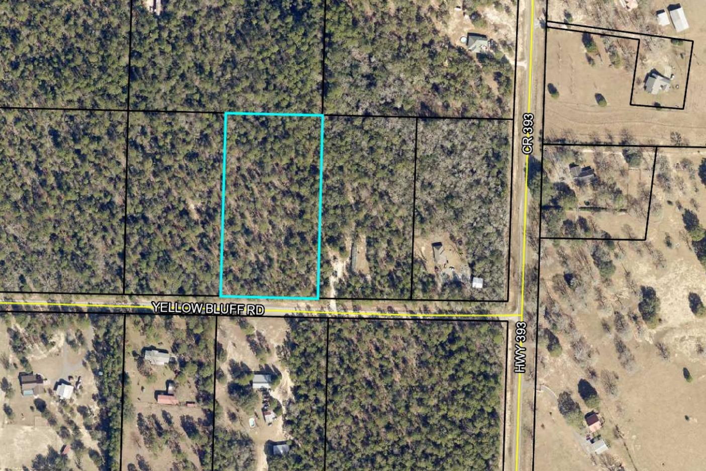 4.75-acres Yellow Bluff Road Crestview, FL 32539 - Photo 1 of 1 PA map